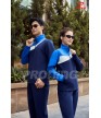 Bộ nỉ thể thao nam MDB-255 navy phối xanh bích